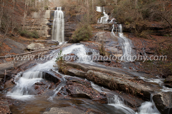 Twin_Falls Forrest Briggs Photography Waterfalls - Twin Falls. Pickens, SC